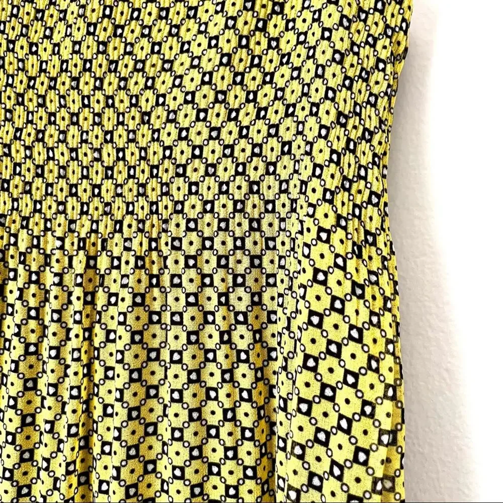 Byblos girls geometric design dressy sleeveless top size 8